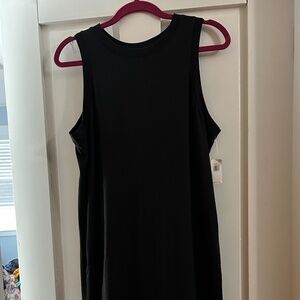Black Old Navy sleeveless dress never worn